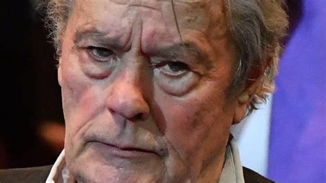 alain delon illness.